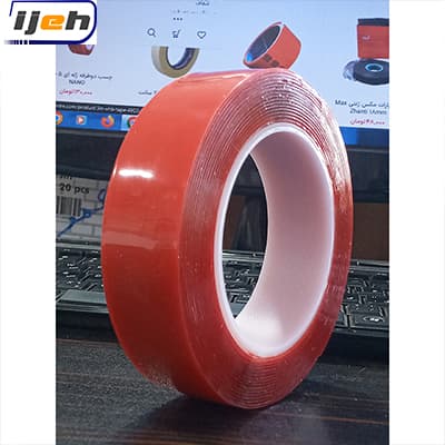 چسب نواری دوطرفه ژله ای شفاف 4cm