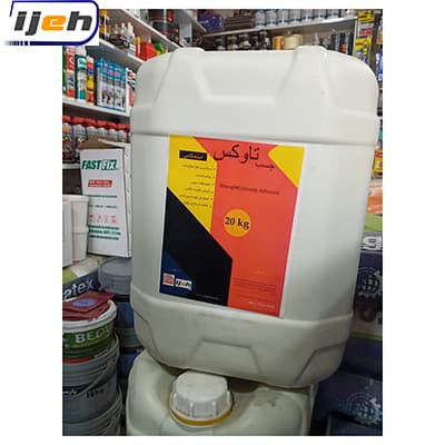 چسب بتن استحکامی 20 کیلوگرمی تاوکس TAVEX – لاتکس و پرایمر قدرتمند سطوح جاذب TAVEX LATEX 20kg — تصویر ۸