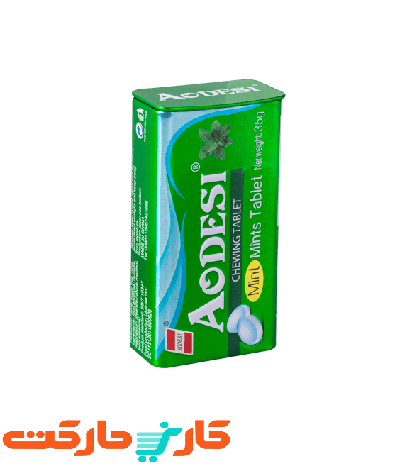 قرص خوشبو کننده دهان با طعم نعنا آودسی (Aodesi) 35 گرم