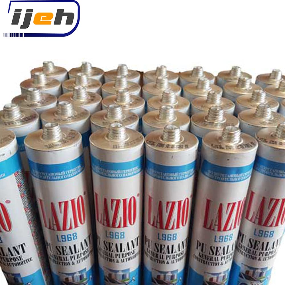 چسب پلی اورتان کارتریج مشکی لازیو LAZIO PU Sealant L968 — تصویر ۴