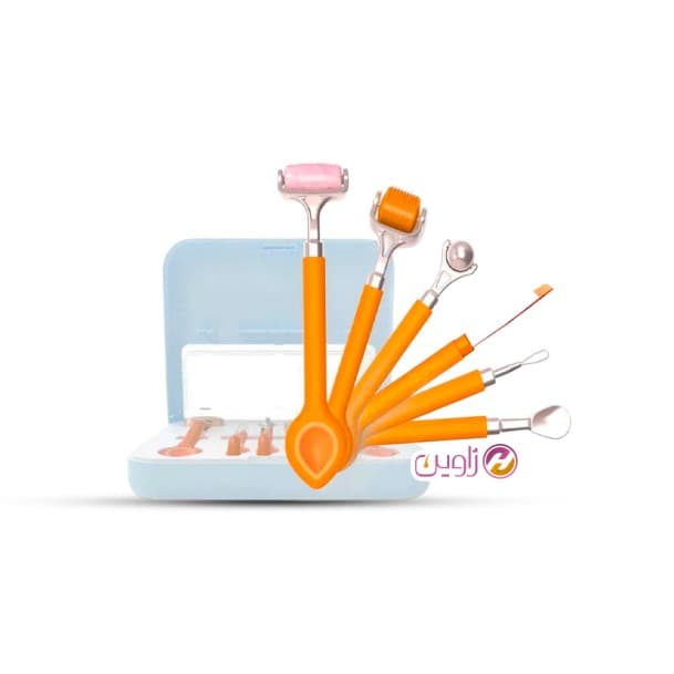 ست 6 تکه ابزار پاکسازی پوست ERMALTOOLS