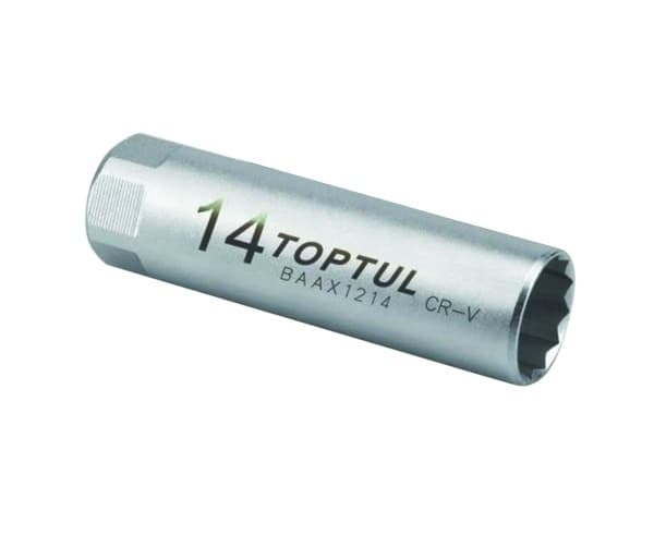 بکس شمع 3/8 اینچ تاپ تول کوتاه 12 گوش مدل BAAX1214