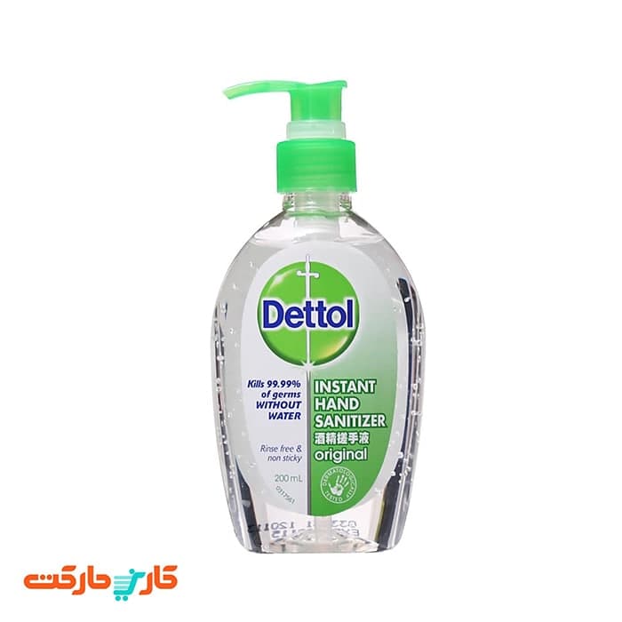 ژل ضدعفونی کننده دست دتول (Dettol) 200 میلی لیتر — تصویر ۳