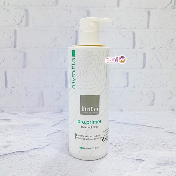 تونر پاک کننده پوست چرب بیریفان 400میل — تصویر ۴
