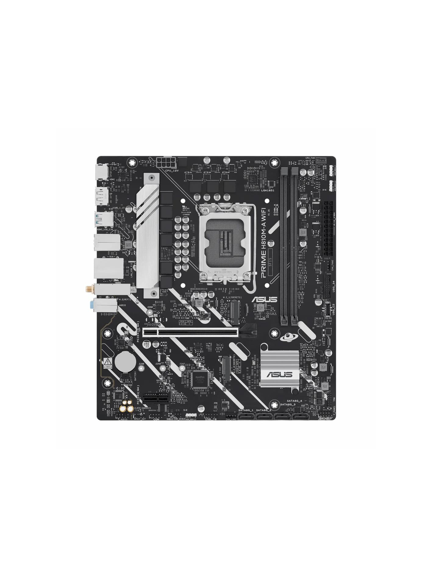 مادربرد ایسوس مدل Prime H810M-A WiFi — تصویر ۲