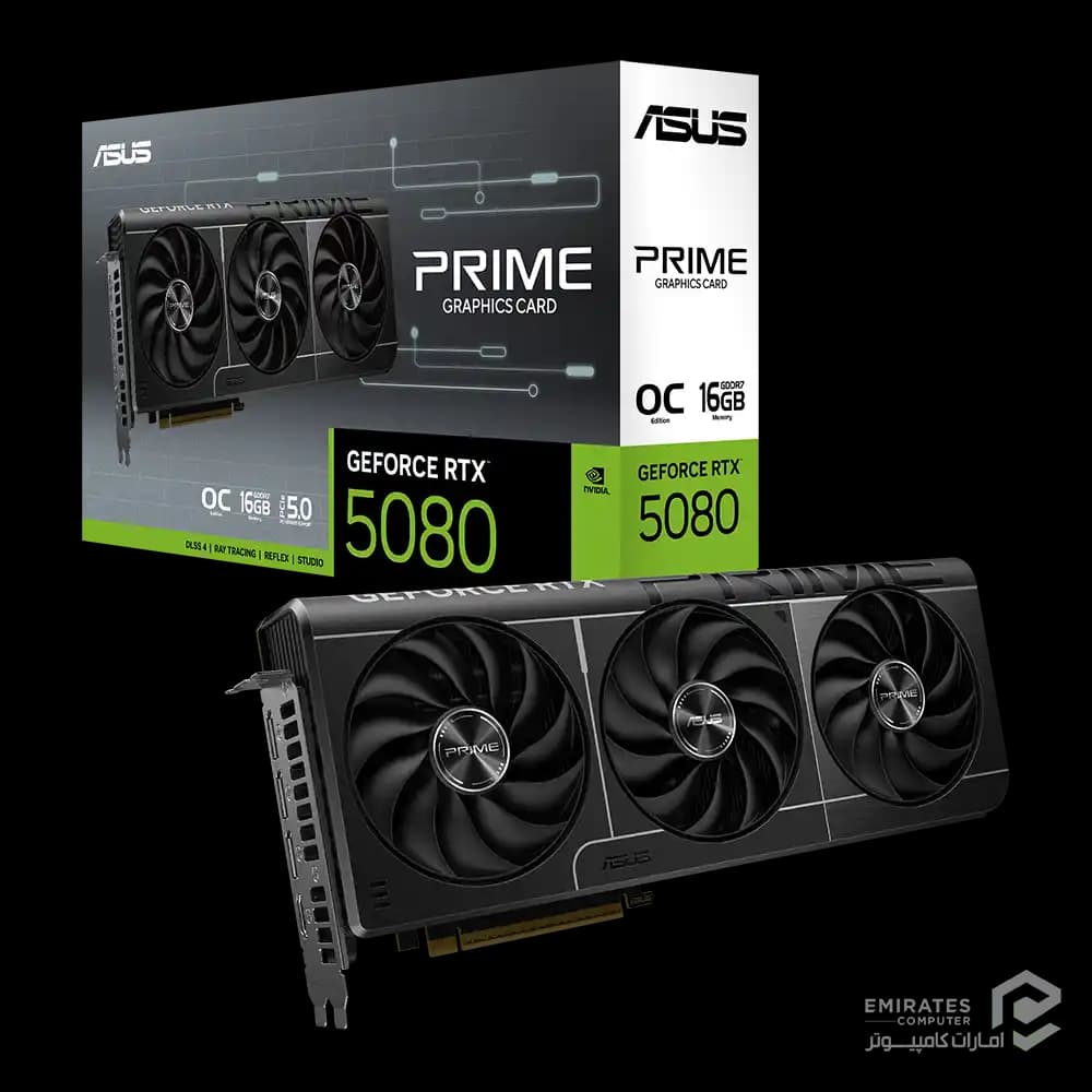 کارت گرافیک ایسوس مدل PRIME RTX5080 O16G — تصویر ۸