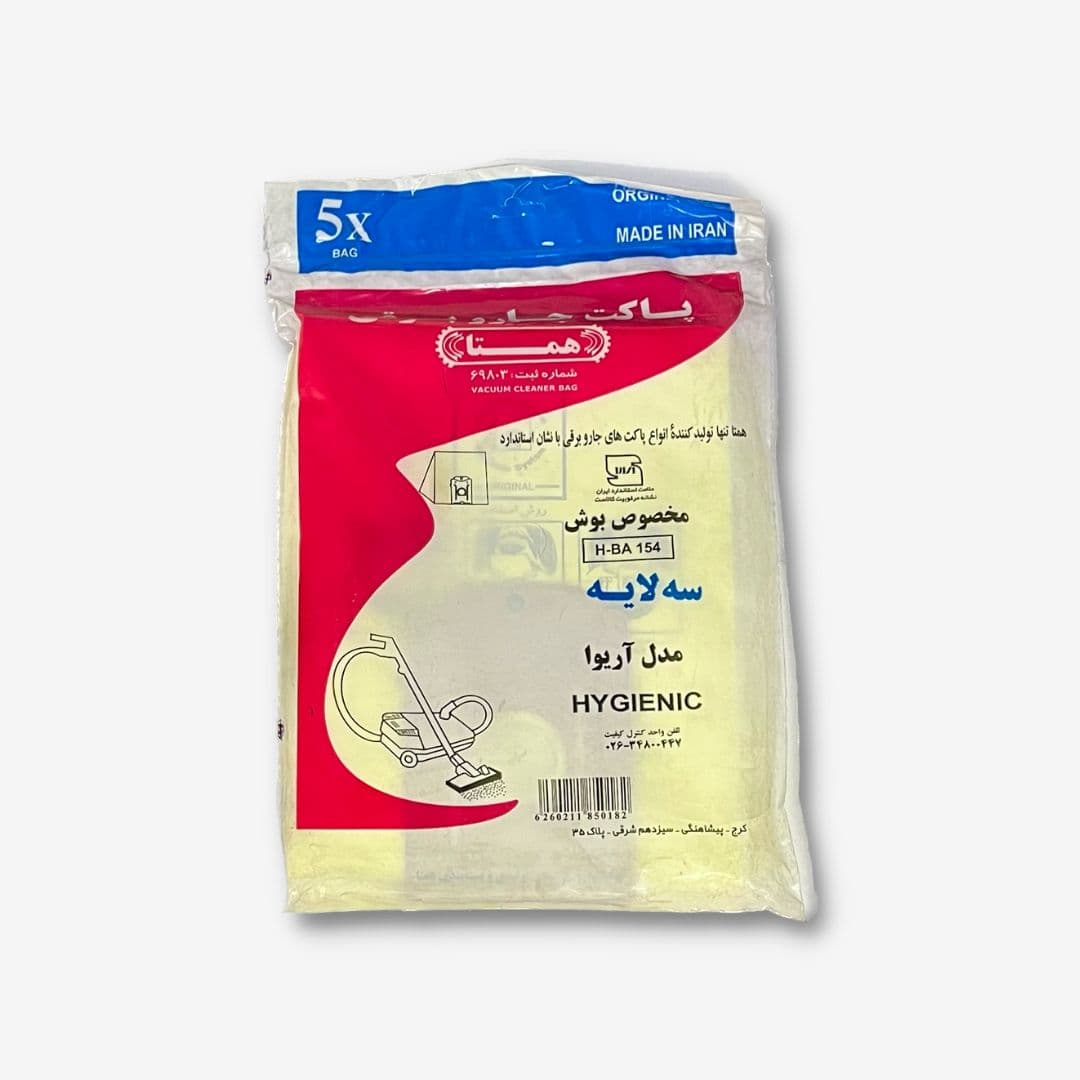 پاکت جاروبرقی آریوا همتا