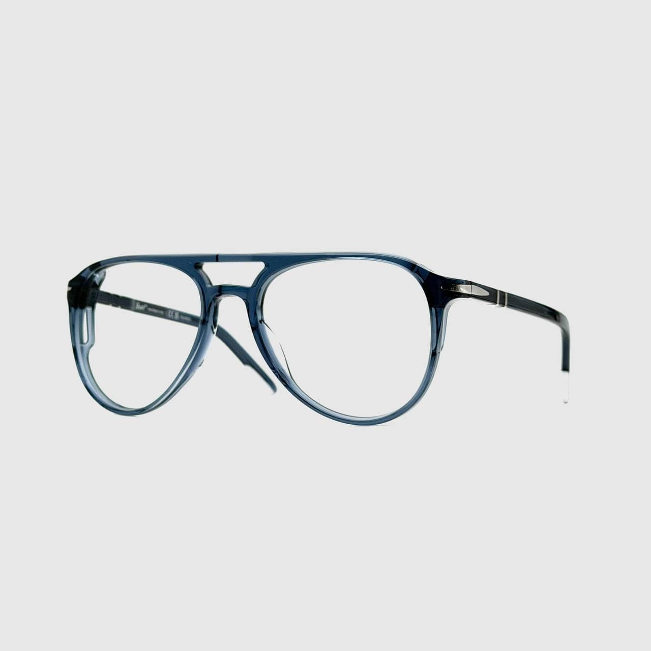 عینک پرسول Persol | فریم کائوچو استات با طراحی کلاسیک — تصویر ۹
