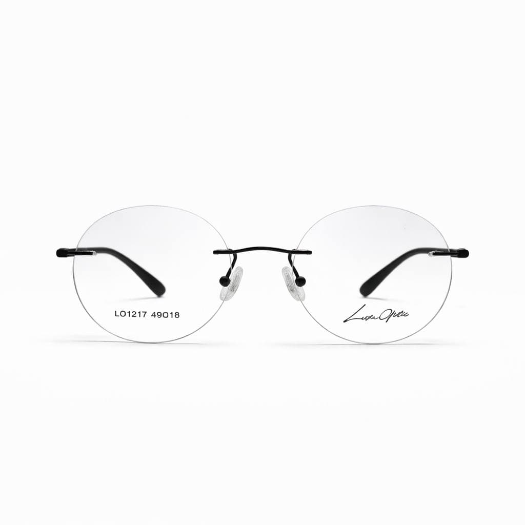 عینک طبی لوکس اپتیک (LUX OPTIC / لوکس اپتیک) مدل 1217 | فریم تیتانیومی سبک و یونیسکس