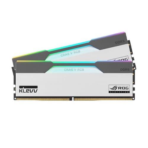 KLEVV Cras V ROG Certified 32GB (2×16) DDR5 7200MHz CL34 Desktop Ram