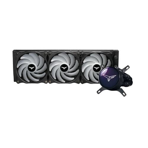 Team Group SIREN GD360E All-in-One ARGB White & BLACK CPU Liquid Cooler — تصویر ۳