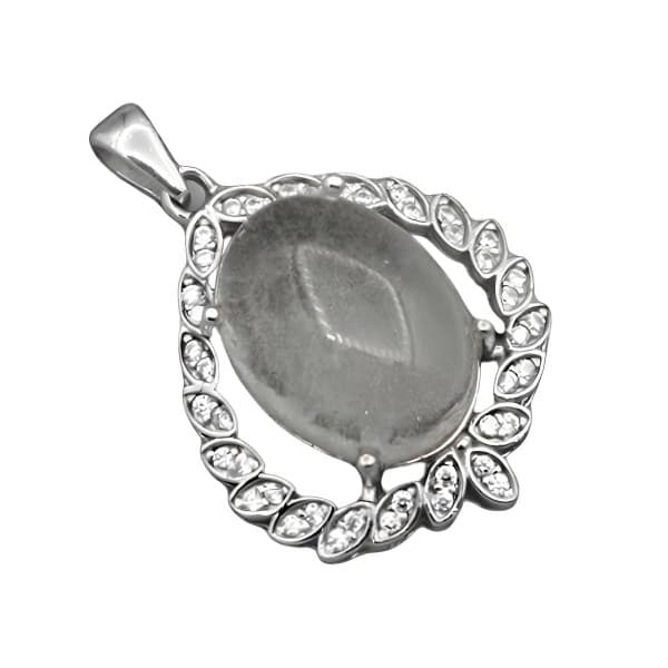 گردنبند در نجف نقره زنانه طرح ثمانه