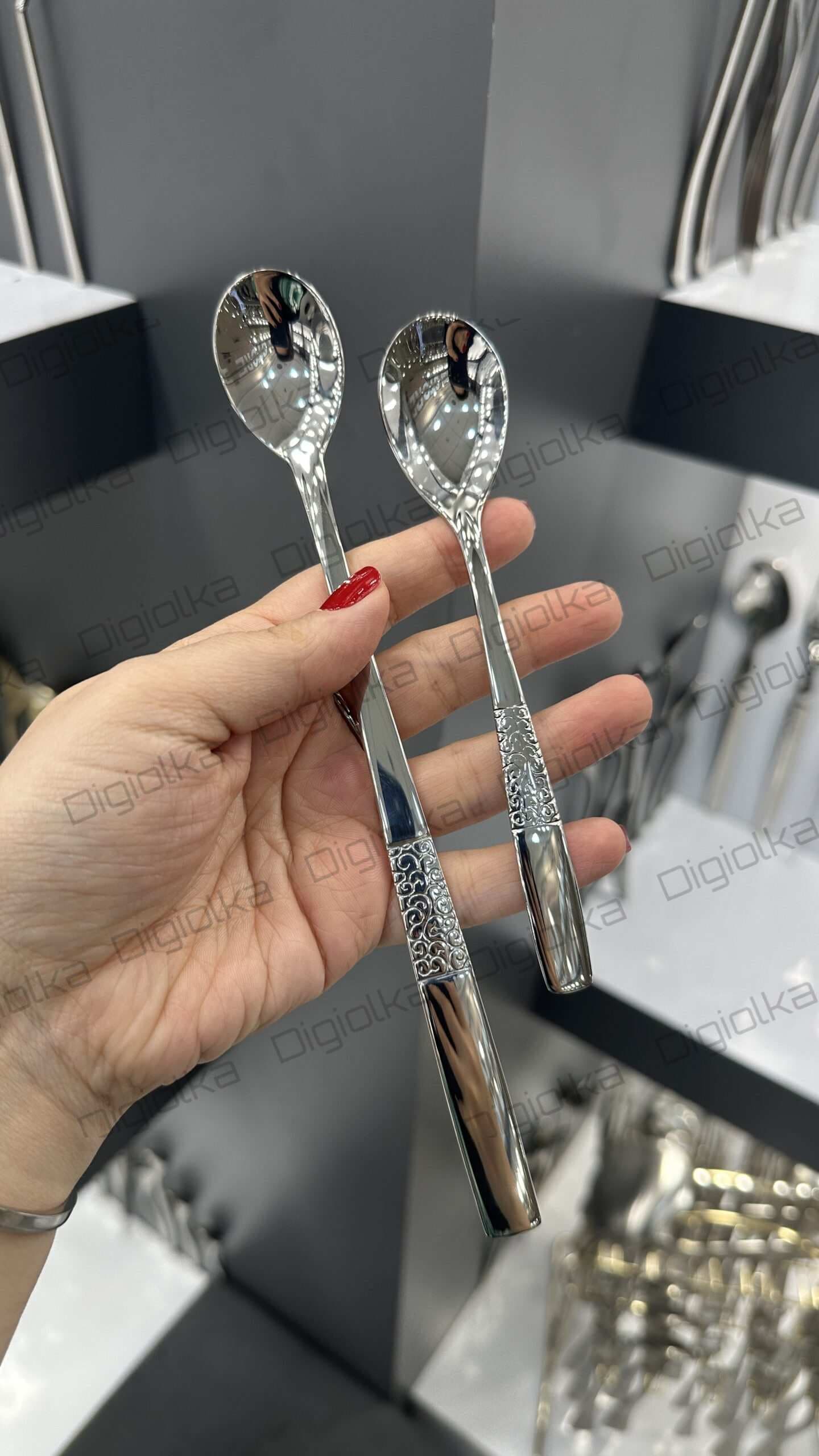 سرویس قاشق چنگال 30 نفره رولنزا مدل — تصویر ۴
