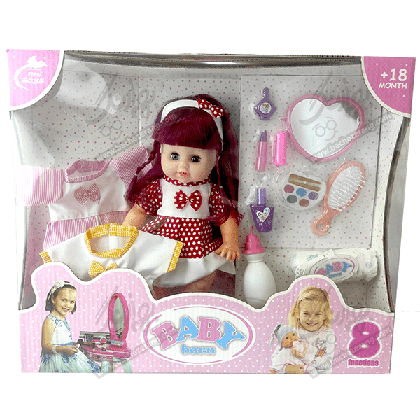 پک عروسک آرایشی baby born کد1102 — تصویر ۹