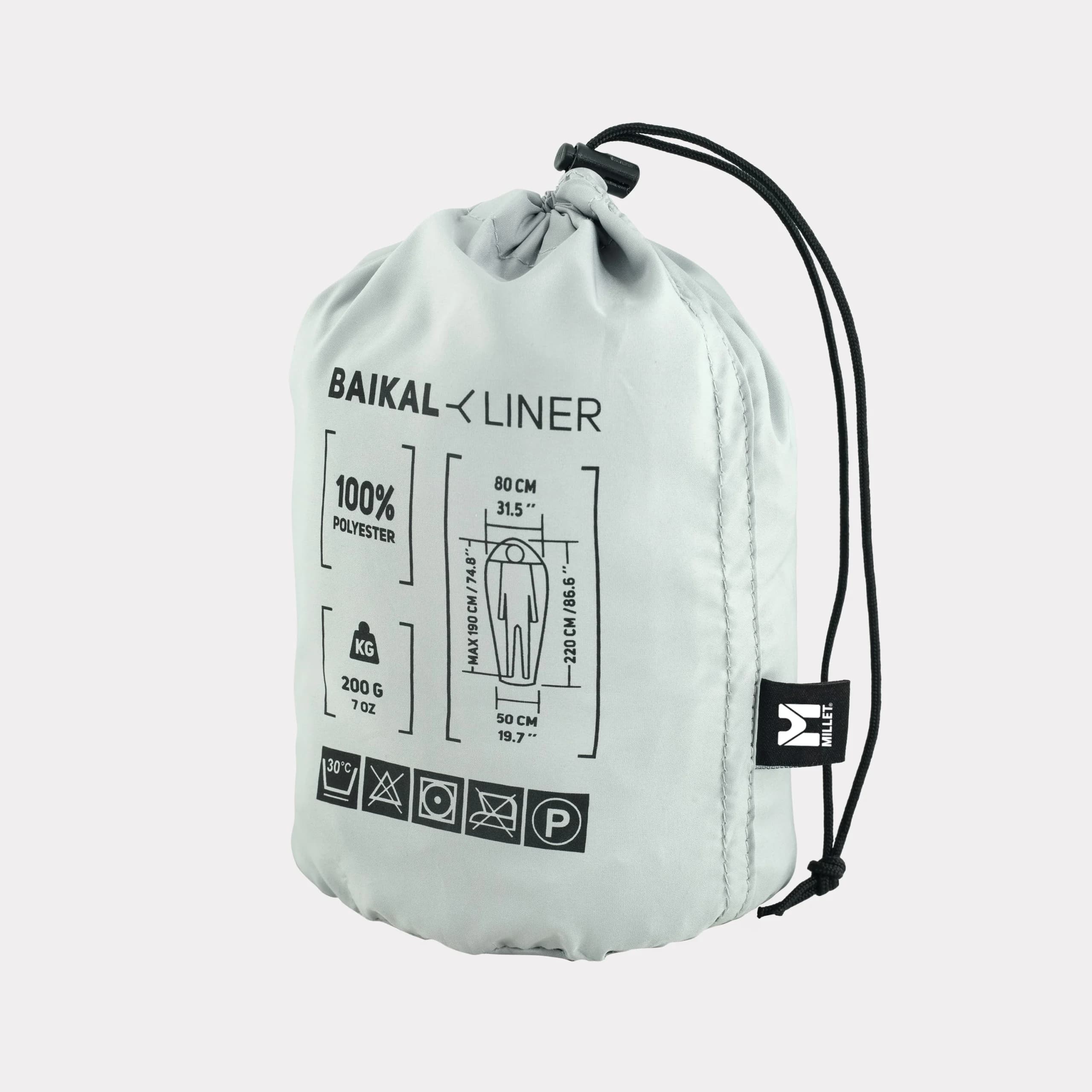 ملحفه کیسه خواب میلت Millet Baikal Liner — تصویر ۳