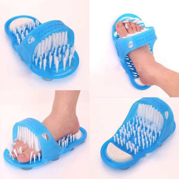 دمپایی حمام و شوینده و سنگ پا Easy Feet — تصویر ۲