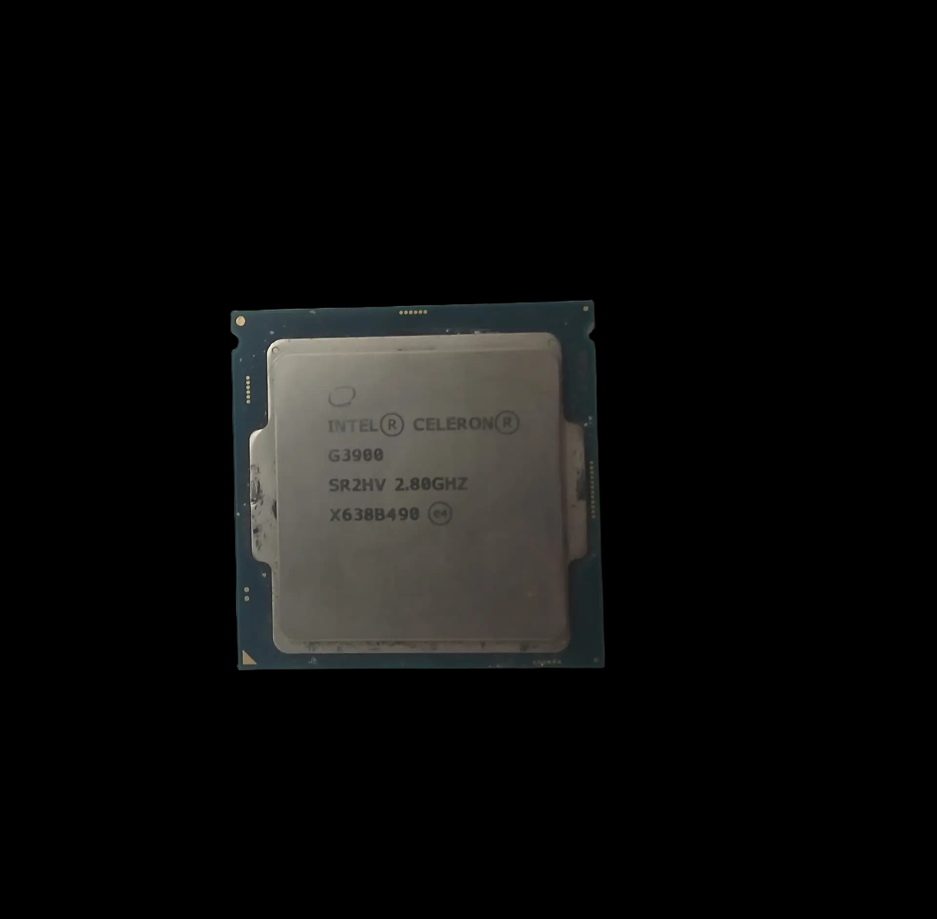 پردازنده اینتل مدل Intel Celeron G3900 کارکرده