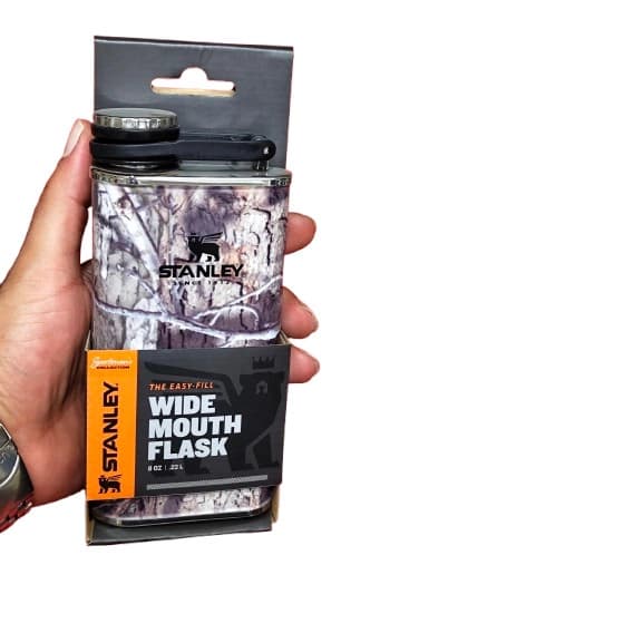 قمقمه کتابی استنلی طرح استتار Stanley Wide Mouth Flask Mossy OAK 230 CC — تصویر ۱۰