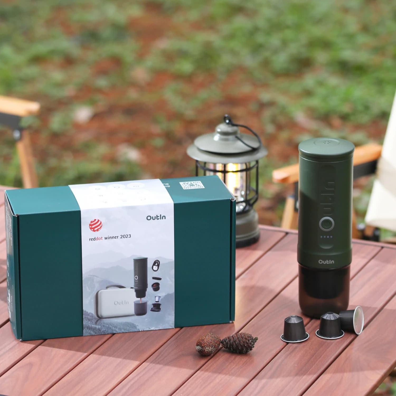 اسپرسوساز شارژی اوتین مدل نانو همراه با کیف محافظ – Outin Nano Portable Espresso Machine — تصویر ۹