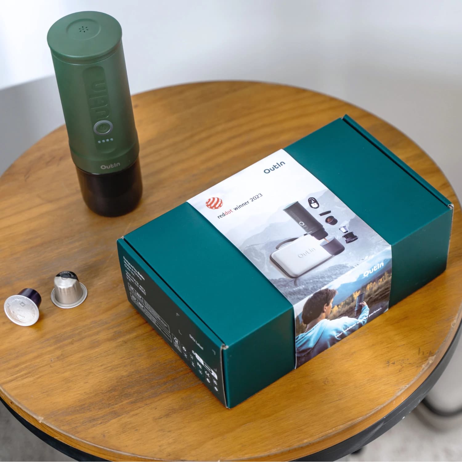 اسپرسوساز شارژی اوتین مدل نانو همراه با کیف محافظ – Outin Nano Portable Espresso Machine — تصویر ۸