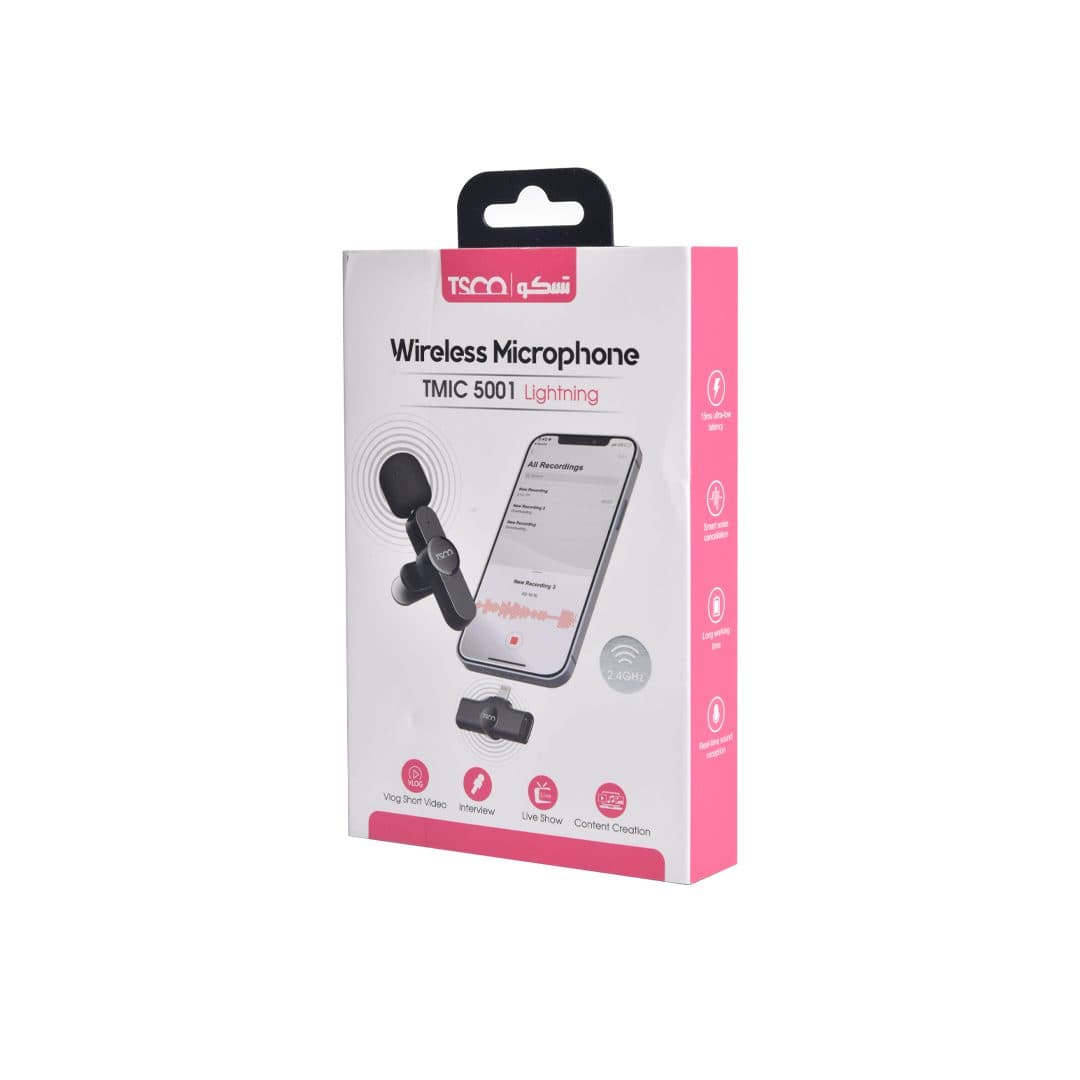 میکروفون بیسیم تسکو مدل TSCO TMIC 5001W — تصویر ۶