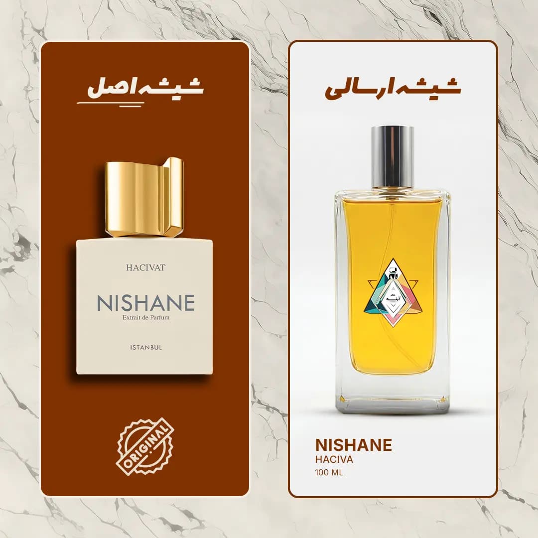 عطر نیشان مدل هاجیوات دکانت 50 میل دستساز Nishane Hacivat عطر آینه — تصویر ۷