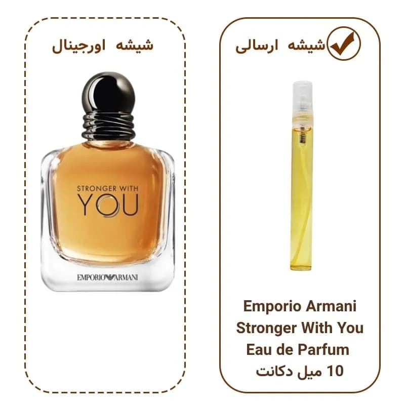 عطر جیورجیو آرمانی امپریو آرمانی استرانگر ویت یو (Emporio Armani Stronger With You) دستساز عطر آینه — تصویر ۶