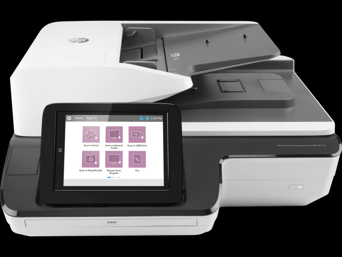 اسکنر حرفه ای استوک اچ پی مدل Enterprise Flow N9120 fn2