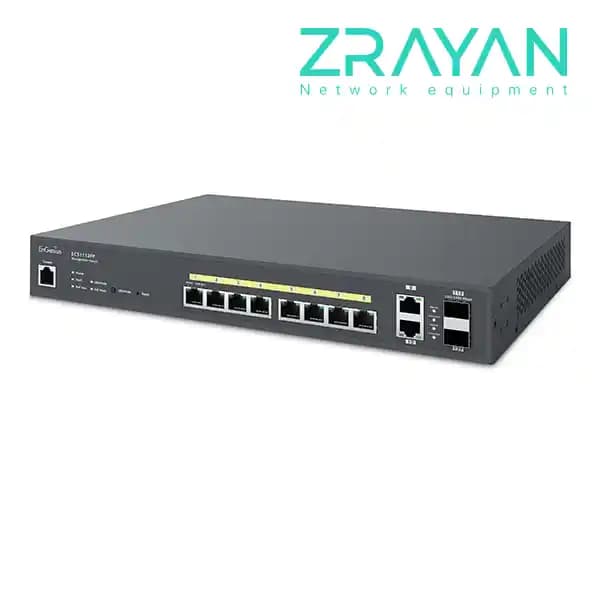 سوییچ انجنیوس مدل ECS1112FP — تصویر ۲