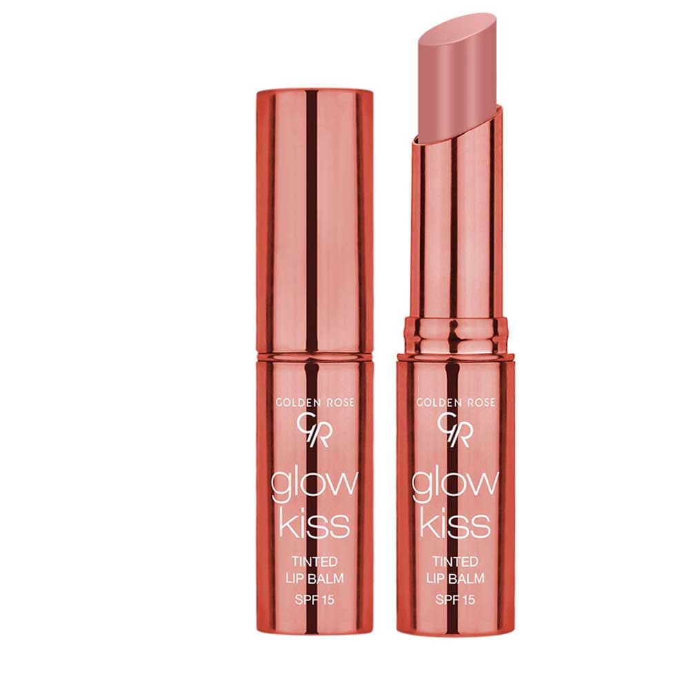 بالم لب گلدن رز مدل Kiss Glow