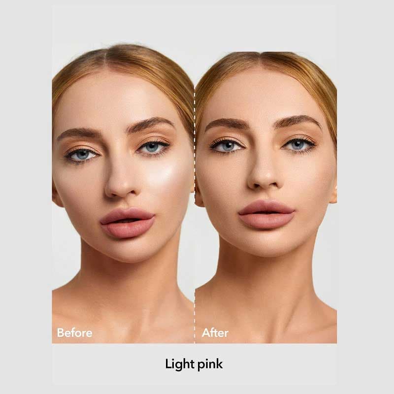 پودر فیکس شیگلم رنگ Light Pink — تصویر ۳