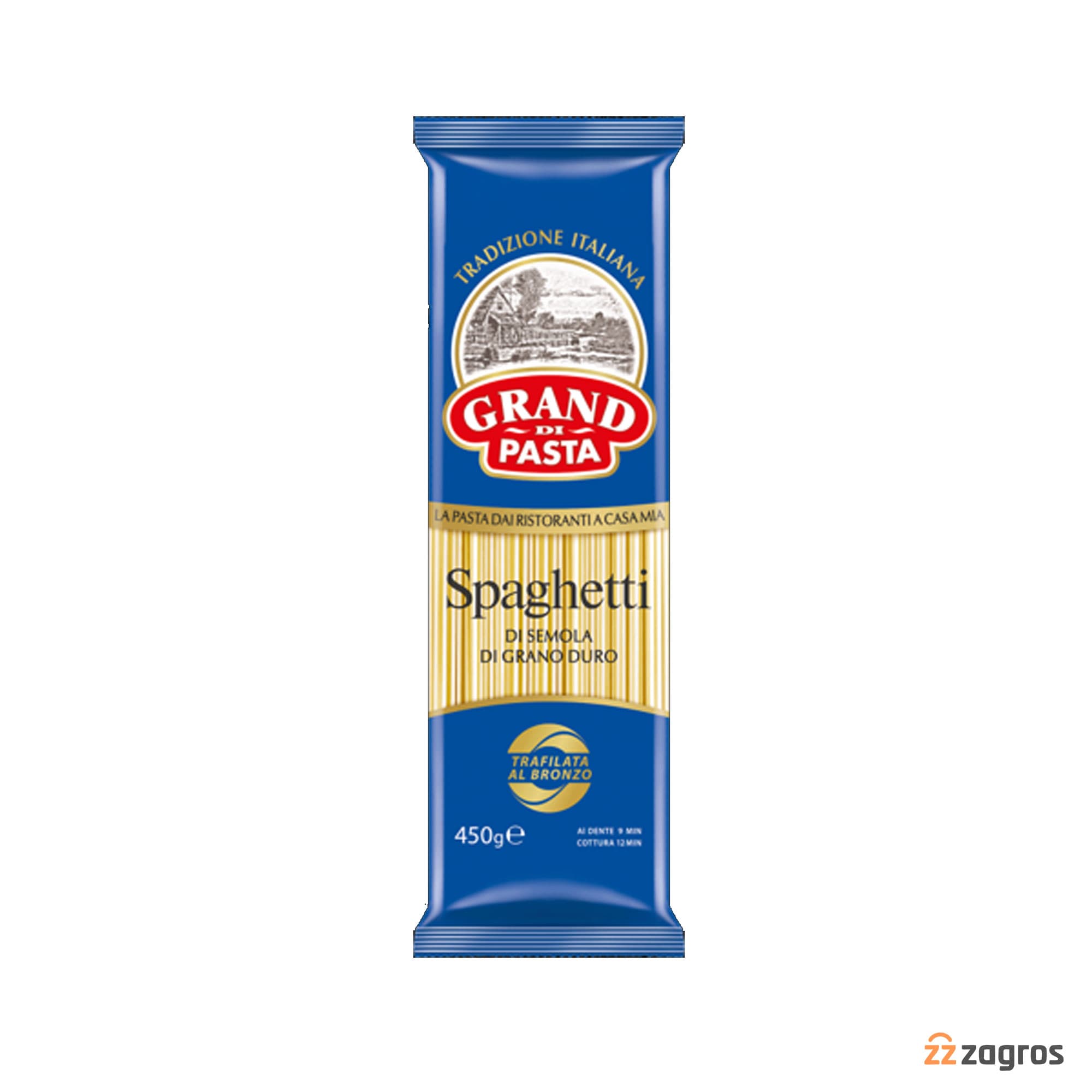 اسپاگتی گرند دی Grand Di فرم Di Grano Duro وزن 450 گرم