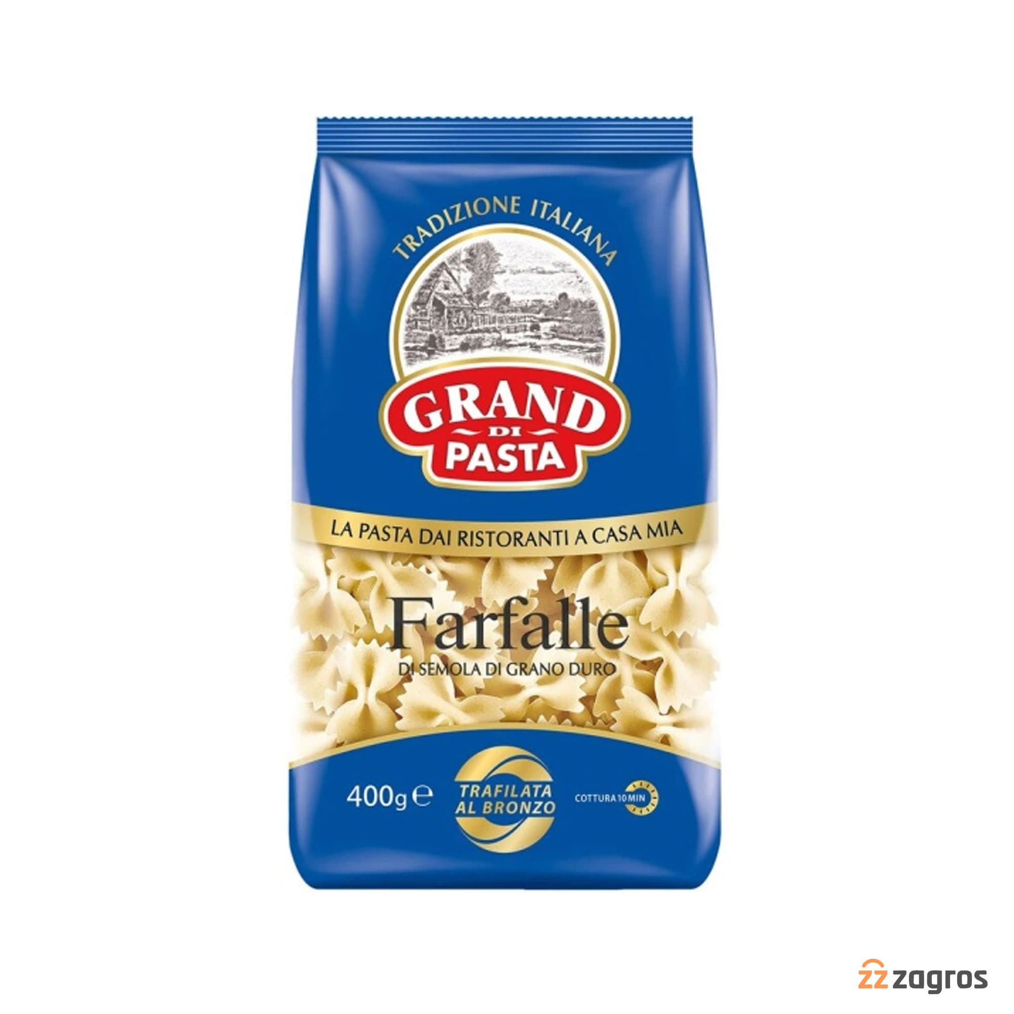 پاستا گرند دی Grand Di فرم پروانه ای 400 گرم