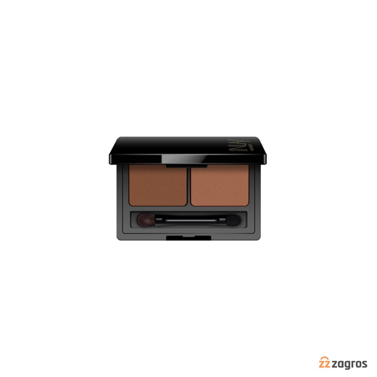 سایه ابرو 2 رنگ این لی مدل Caramel-Soft Brown شماره 01