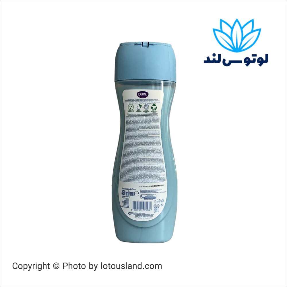 شامپو بدن دورو سری Wellness Therapy حاوی نمک دریایی و عصاره جلبک 450 میل — تصویر ۴