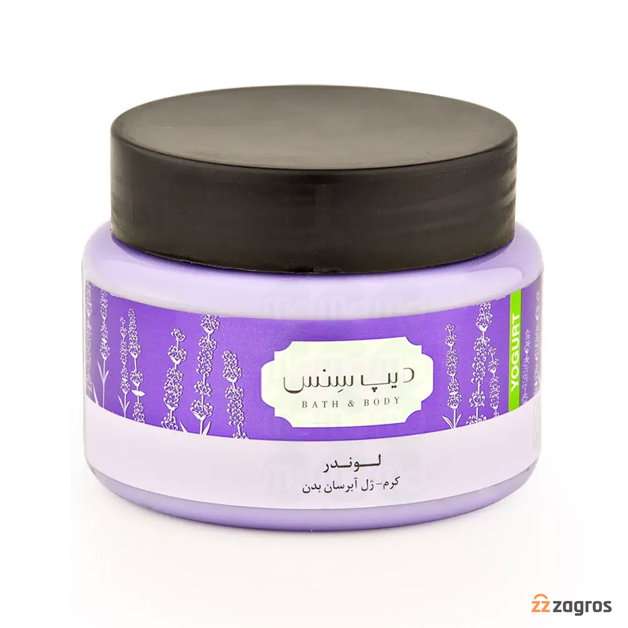 ژل کرم آبرسان بدن اسطوخودوس دیپ سنس مناسب انواع پوست 250 میل — تصویر ۲