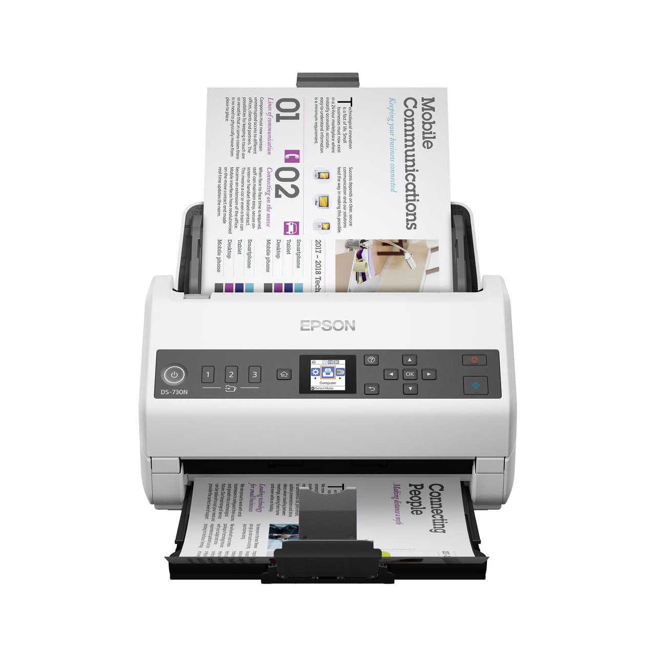 اسکنر اسناد EPSON مدل DS-730N