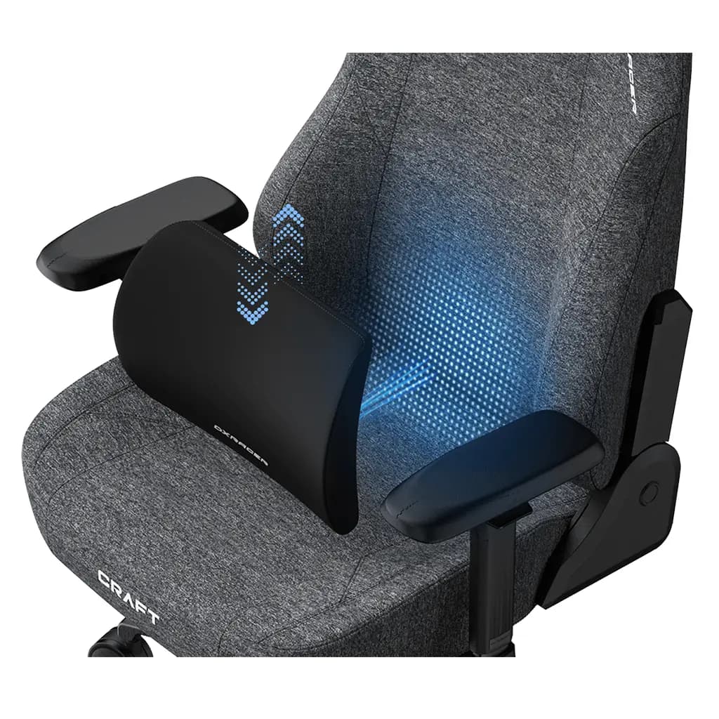صندلی گیمینگ DXRacer Craft 2025 XL Fabric Grey — تصویر ۵