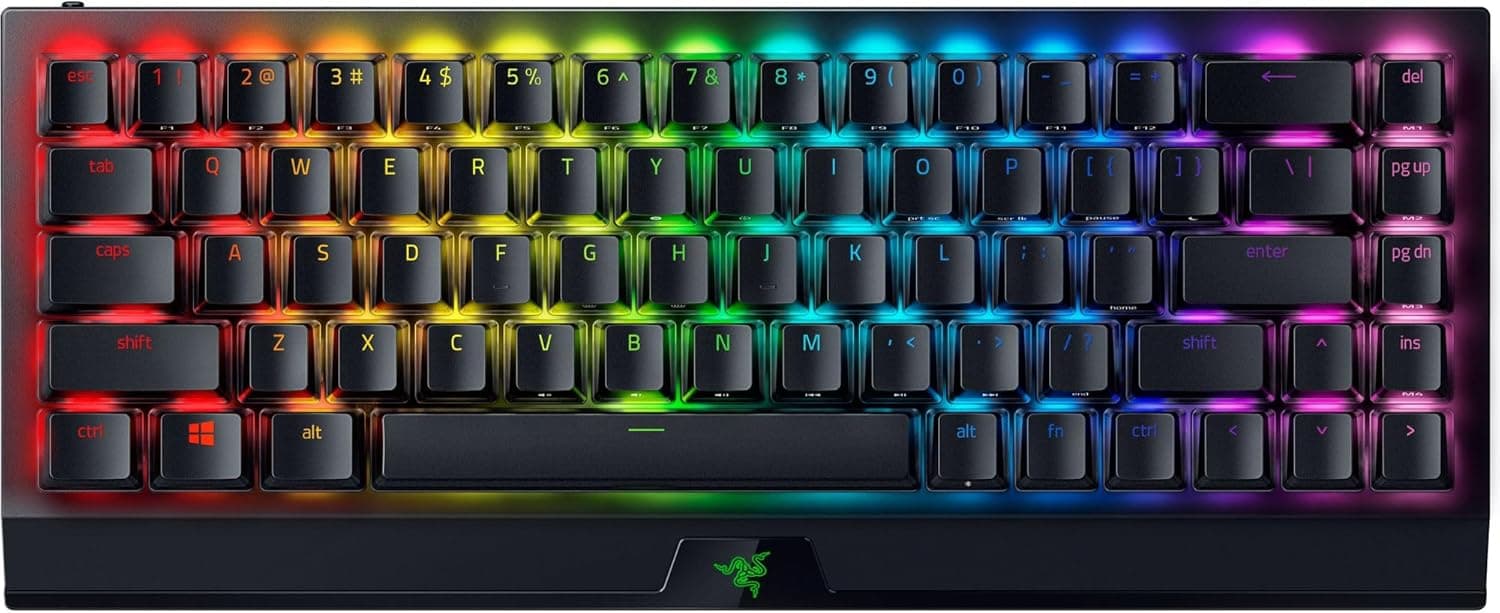 کیبورد Razer BlackWidow V4 Mini HyperSpeed Orange SW