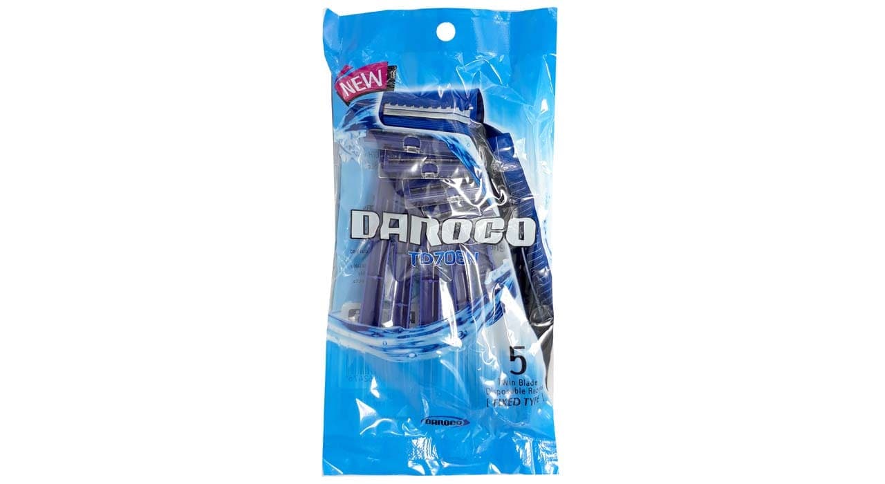 خود تراش مردانه داروکو مدل TD708N بسته 5 عددی