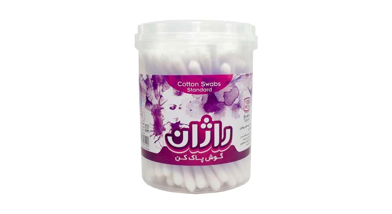 گوش پاک کن راژان بسته 100 عددی