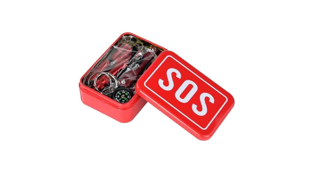 جعبه بقا SOS مدل ۶ ابزاره