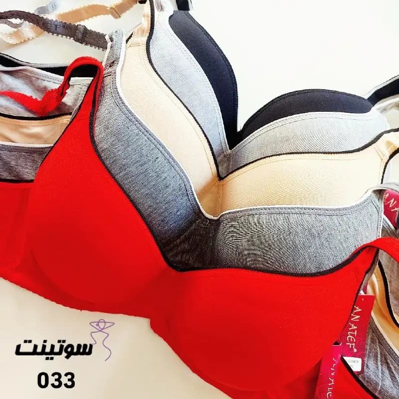 سوتین اسفنجی اسپرت نخی اناتف 033 — تصویر ۹