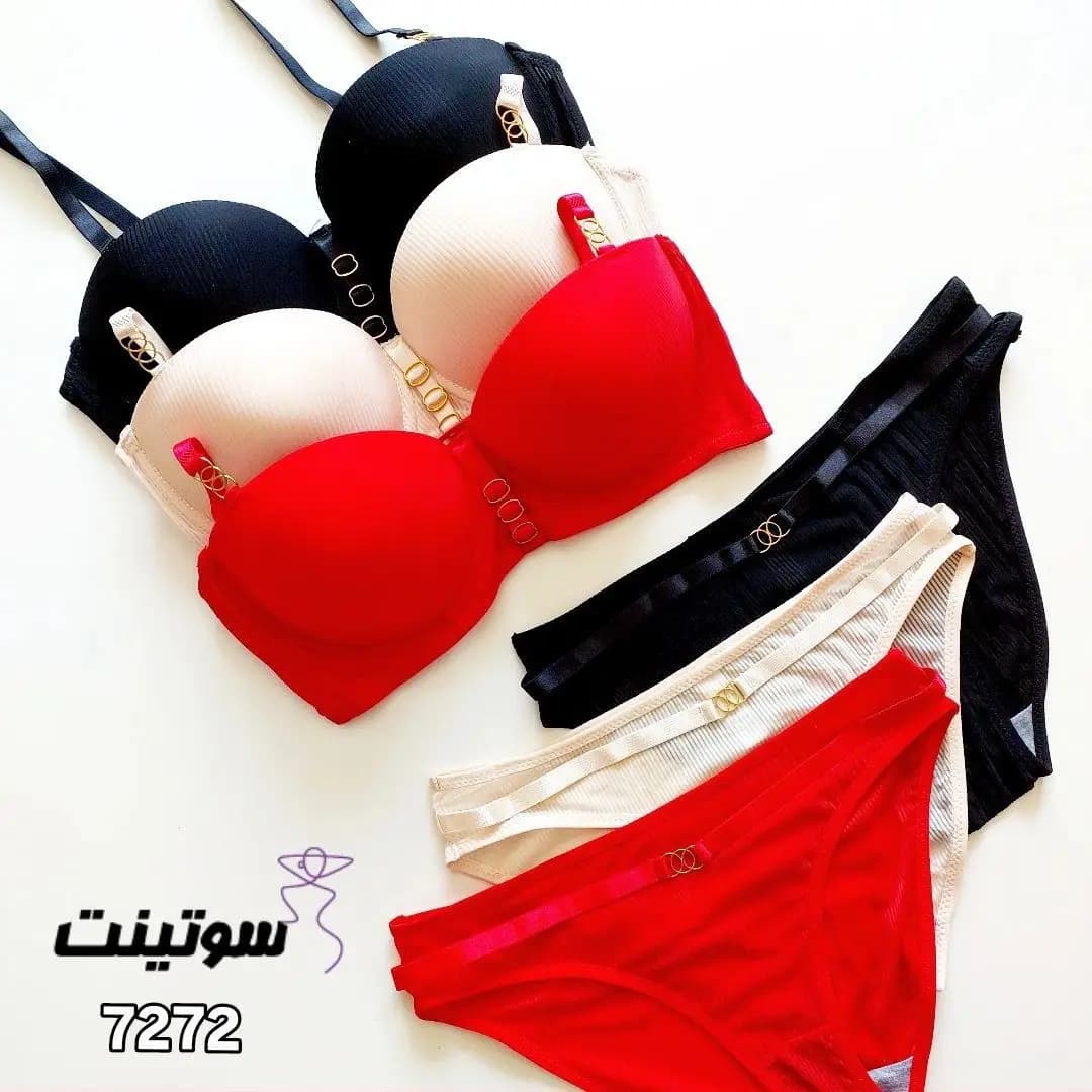 ست لباس زیر زنانه خاص کد7272 — تصویر ۷