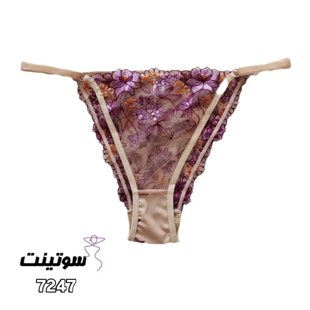 ست لباس زیر توری طرح دار فانتزی 7247 — تصویر ۸