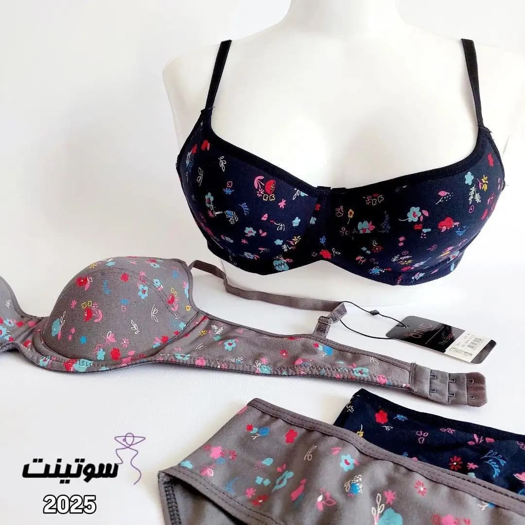 ست لباس زیر زنانه اسفنجی کد 2025-3 — تصویر ۱۱