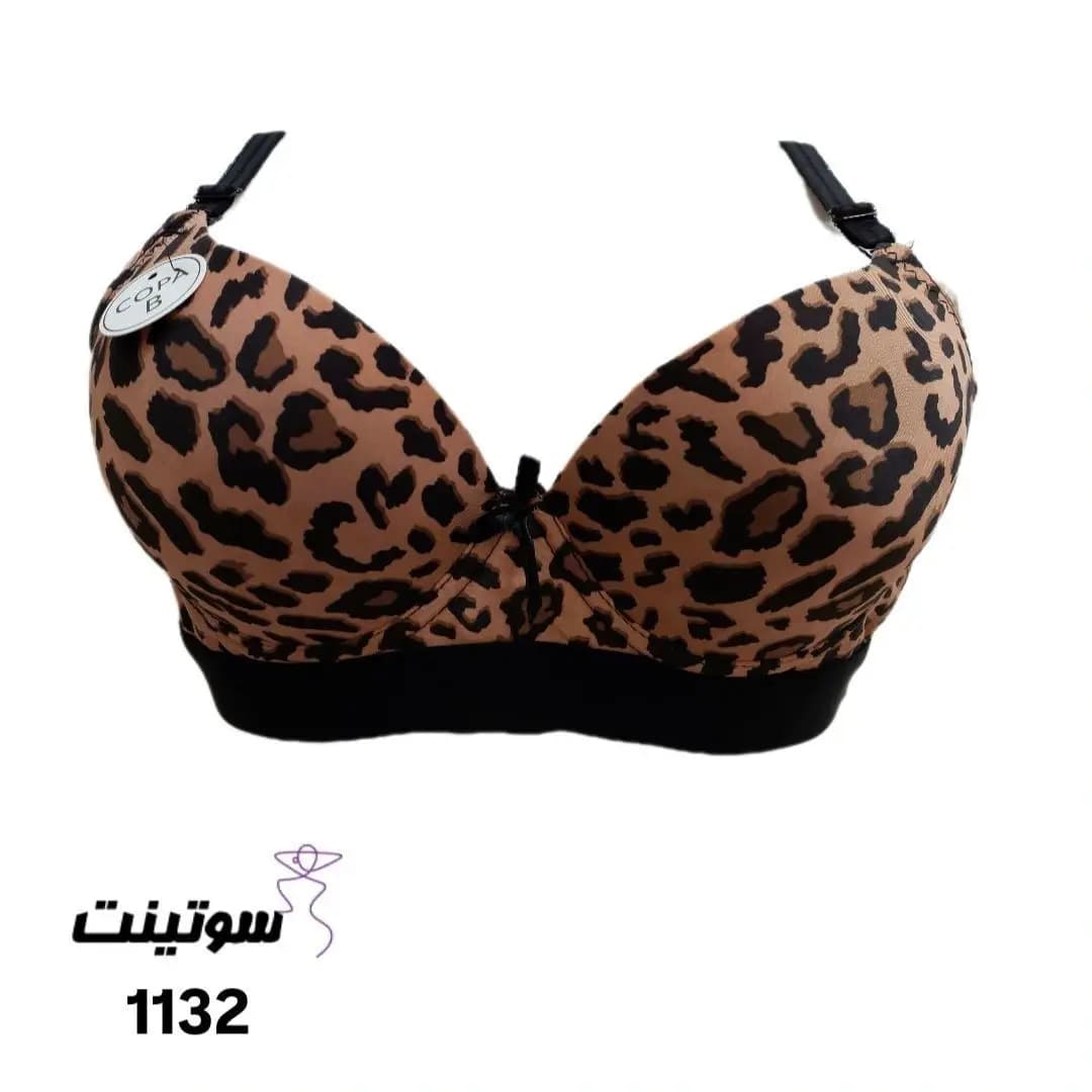 سوتین زنانه پلنگی اسفنجی کد 1132 — تصویر ۱۲