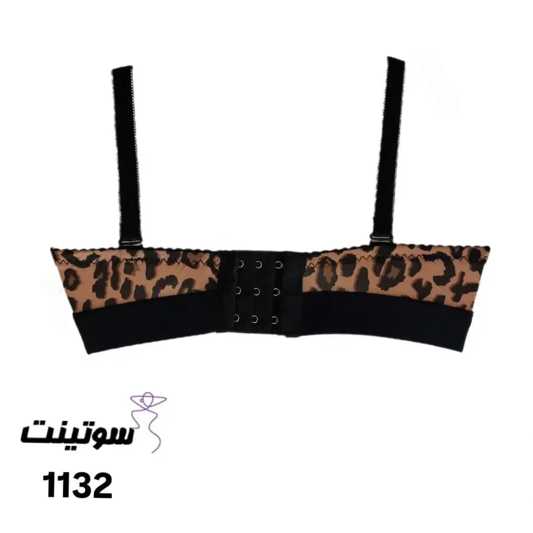 سوتین زنانه پلنگی اسفنجی کد 1132 — تصویر ۷