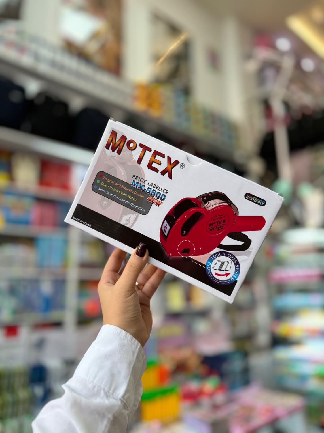 دستگاه قیمت زن موتکس MX-5500 محصول کشور کره — تصویر ۴