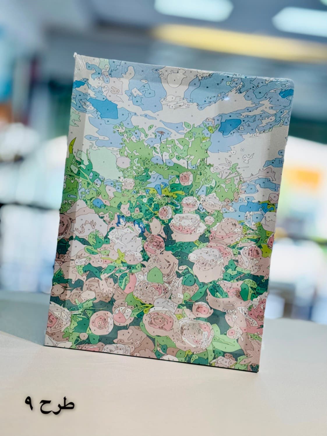 بوم نقاشی آبرنگی سایز 40*30 (آماده رنگ آمیزی) — تصویر ۱۱